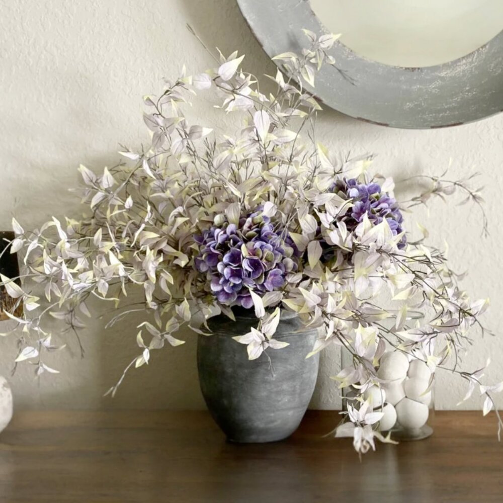 16 Purple Weeping Leaf Sprays